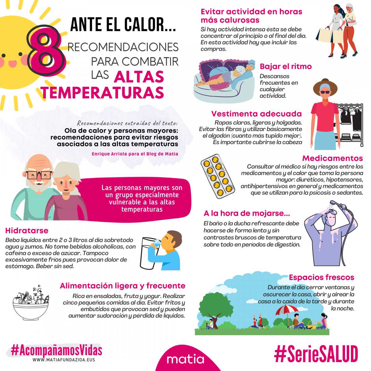 El Calor Y La Prevenci N En Personas Mayores Matia Fundazioa