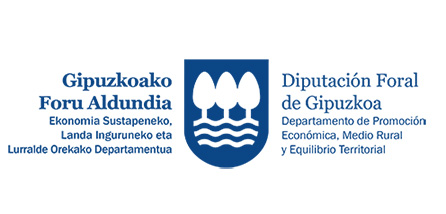Logo del Departamento de Promoción Económica, Medio Rural y Equilibrio Territorial. Diputación Foral de Gipuzkoa