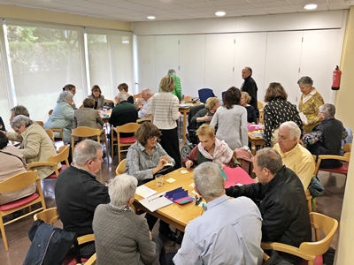 Imagen del taller en Matia sobre Lugaritz