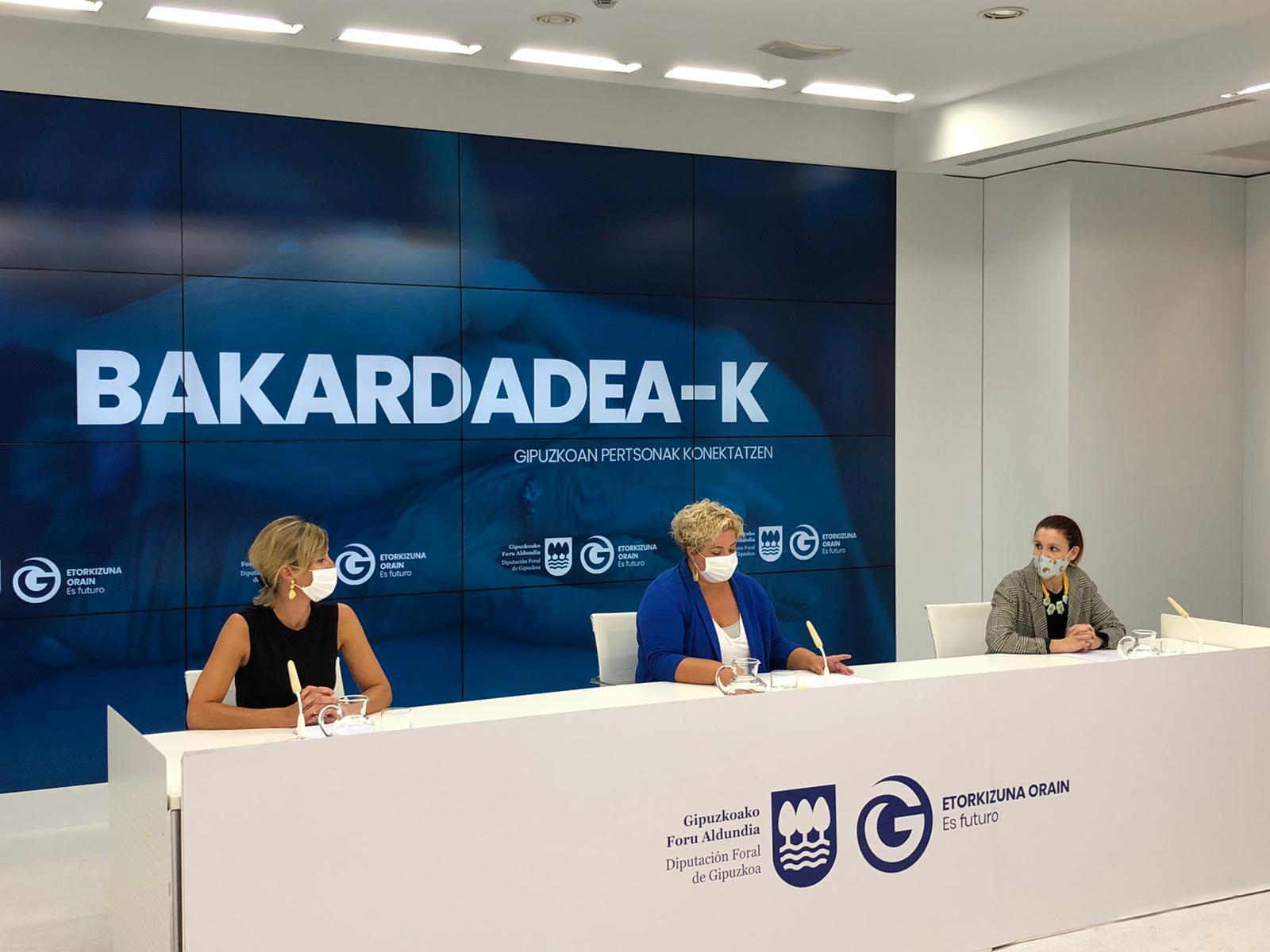 Rueda de prensa presentación de Bakardadeak-K
