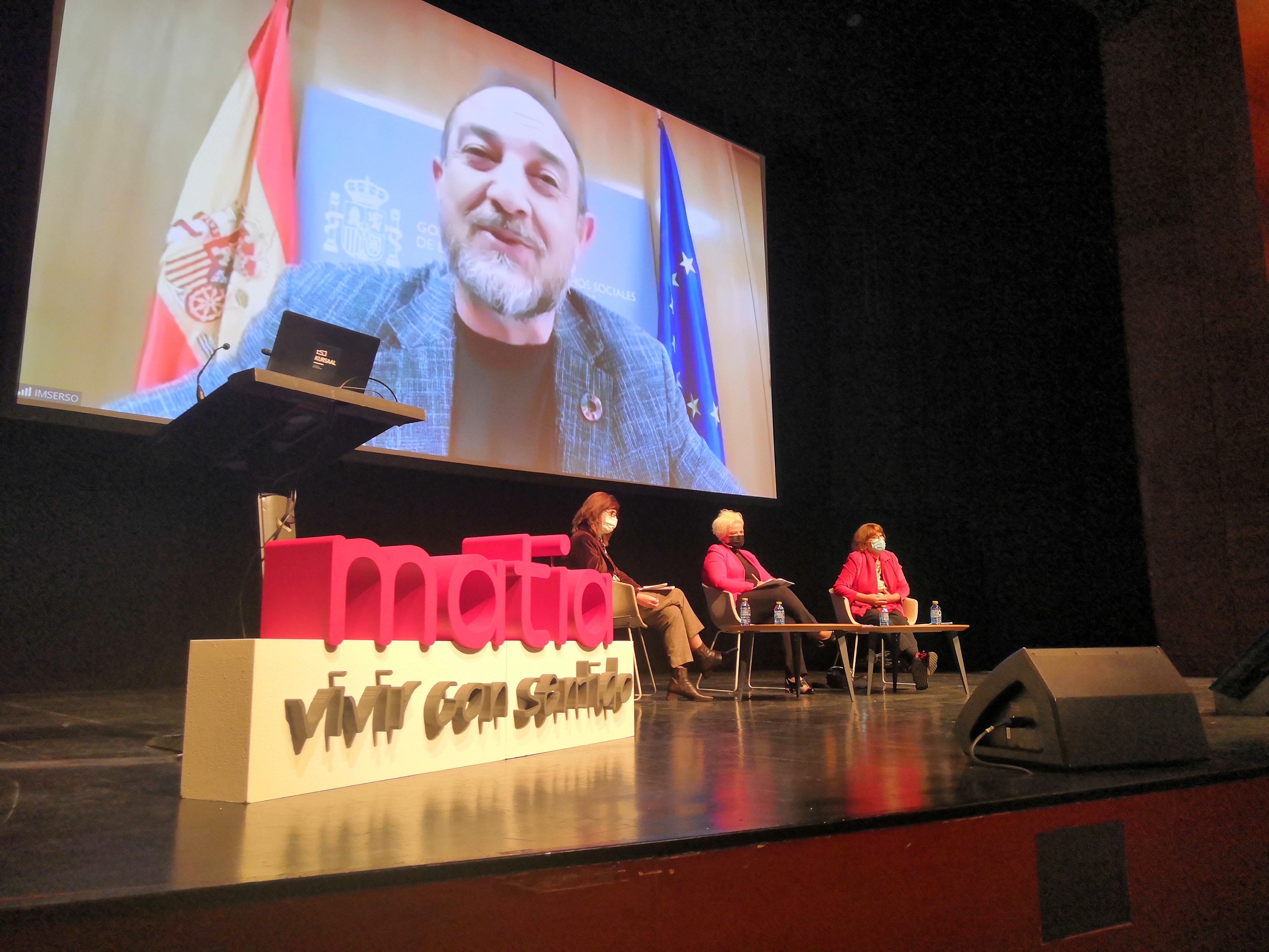 Imagen captada durante la jornada #VivirConSentido