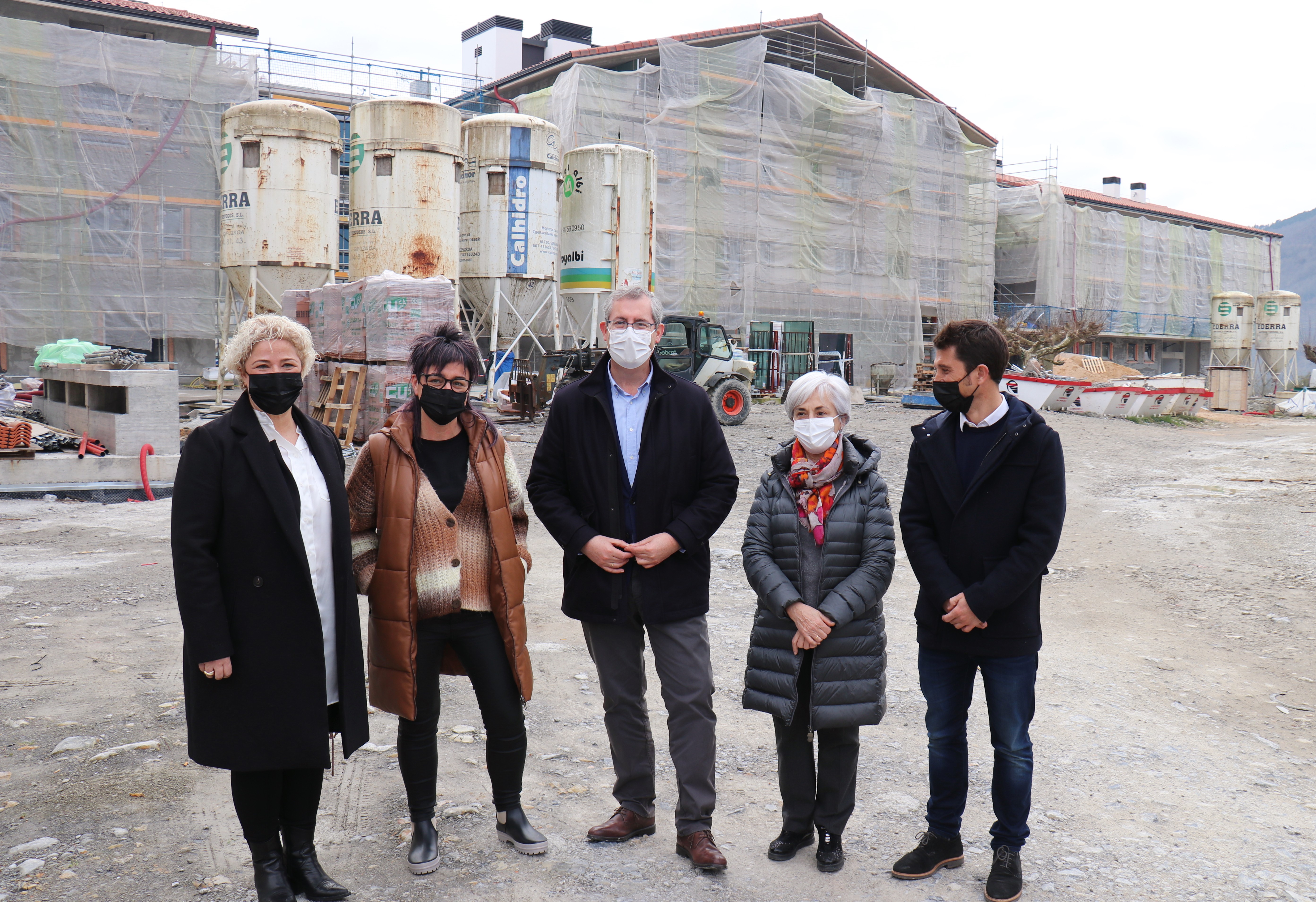 Imagen de la visita a Usurbil